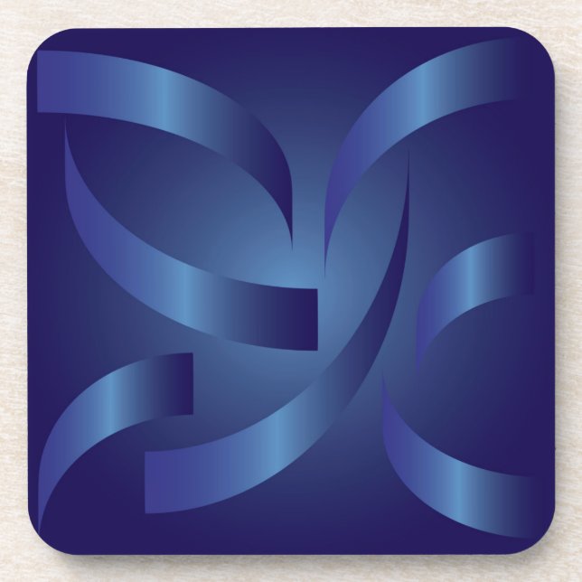 Saphibänder Untersetzer (Vorderseite)