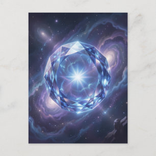 Saphir – Der Stein der Wahrheit und Weisheit´3 Feiertagspostkarte