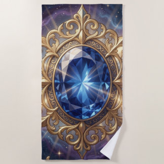 Saphir – Der Stein der Wahrheit und Weisheit´6 Strandtuch