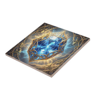 Saphir – Der Stein der Wahrheit und Weisheit´9 Fliese