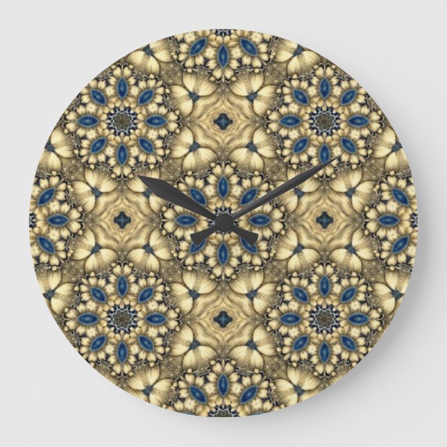 Saphir-Erbstück-Medaillon Große Wanduhr (Vorderseite)