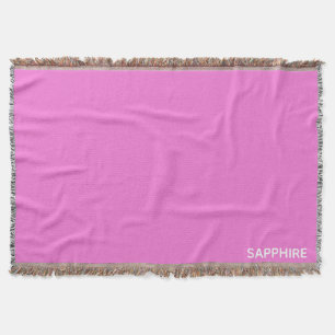 Saphir pink farbname decke