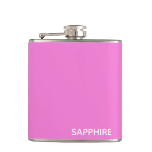 Saphir pink farbname flachmann
