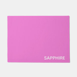 Saphir pink farbname fußmatte