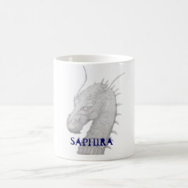 Saphira der blaue Drache Tasse
