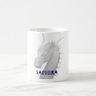 Saphira der blaue Drache Tasse