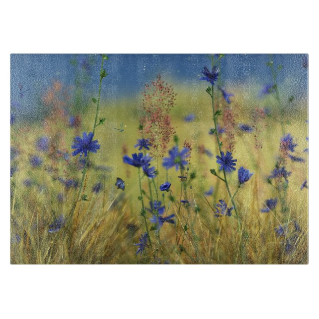 Saphire & Gold Cutting Board Schneidebrett (Vorderseite)