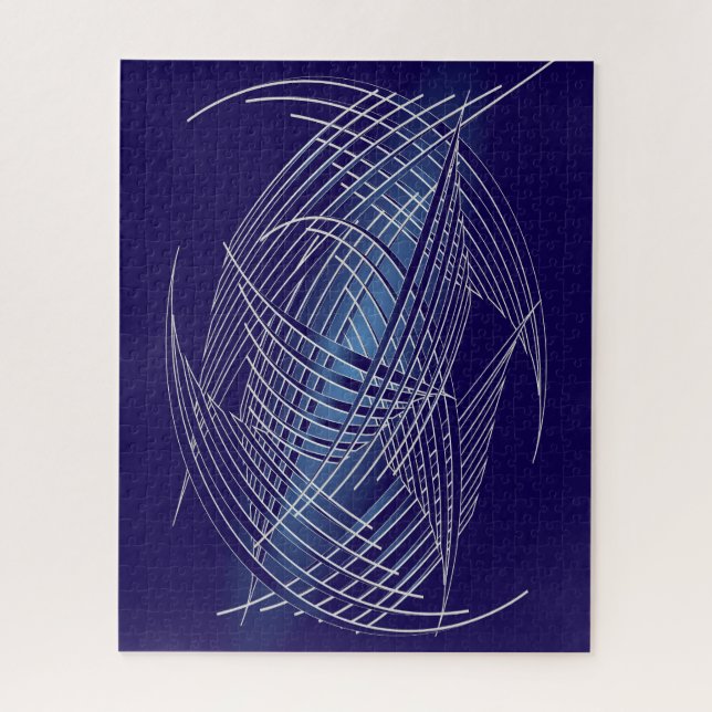 Saphire-Threads Puzzle (Vertikal)