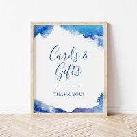 Saphire Tide Wedding Cards und Geschenke-Zeichen