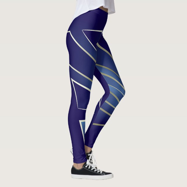 Saphirstrahlen Leggings (Rechts)