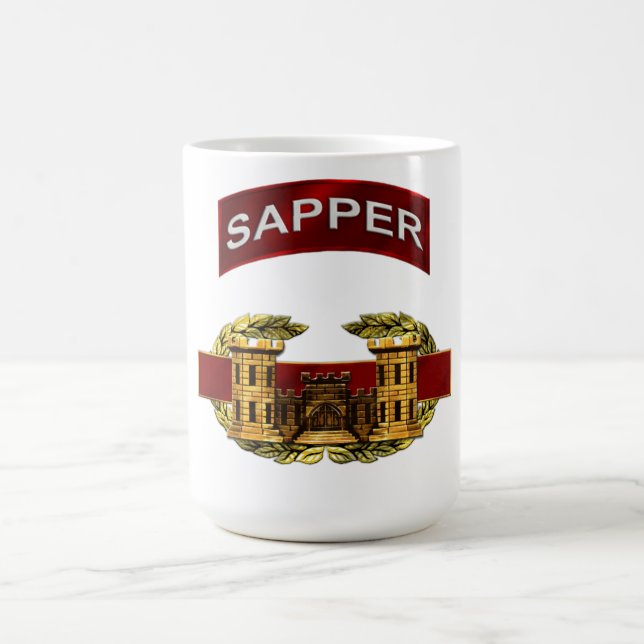 Sapper-Kampf-Ingenieur-Abzeichen Tasse (Mittel)