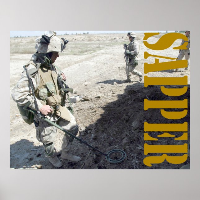 Sapper Poster (Vorne)