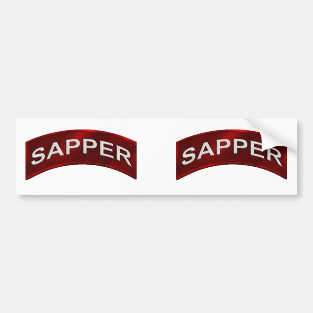 Sapper-Vorsprungs-Set Autoaufkleber (Vorne)