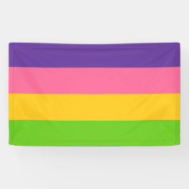 Sapphic Flag (lesbische Liebe) (LGBT) Banner