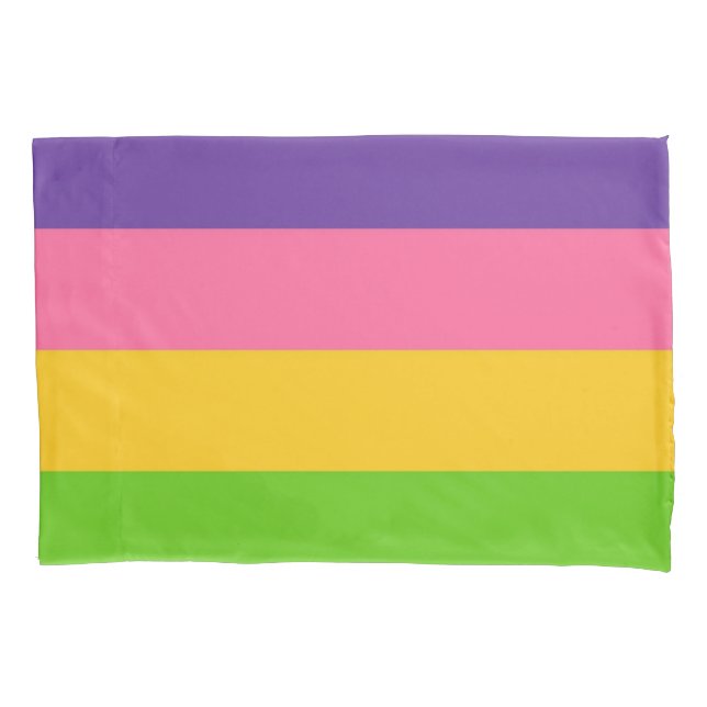 Sapphic Flag (lesbische Liebe) (LGBT) Kissenbezug (Vorderseite-Links)