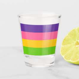 Sapphic Flag (lesbische Liebe) (LGBT) Schnapsglas