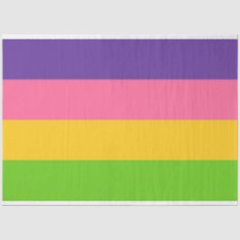 Sapphic Flag (lesbische Liebe) (LGBT) Seidenpapier