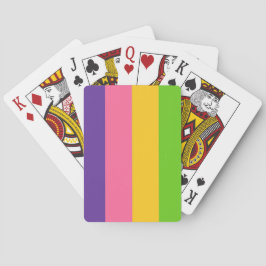 Sapphic Flag (lesbische Liebe) (LGBT) Spielkarten