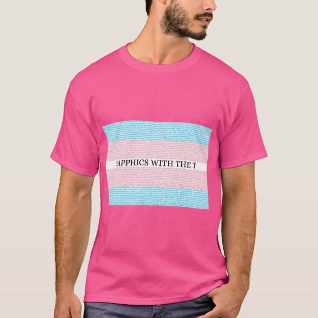 Sapphics mit dem T 3.0 Pink-T - Shirt (Vorderseite)