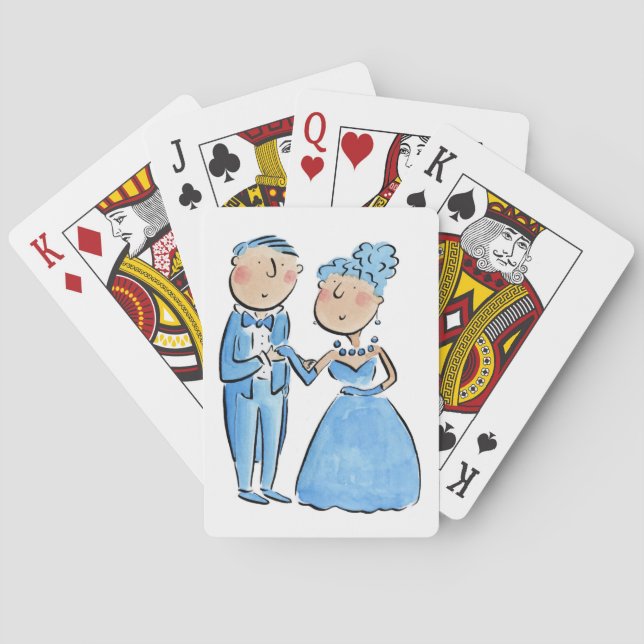 Sapphire Anniversary Spielkarten (Rückseite)