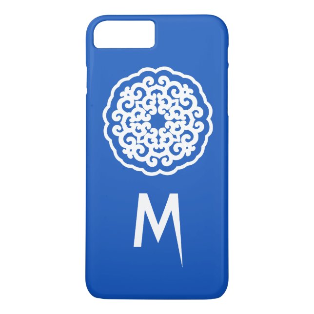 Sapphire Asian Moods Mandalla Case-Mate iPhone Hülle (Rückseite)