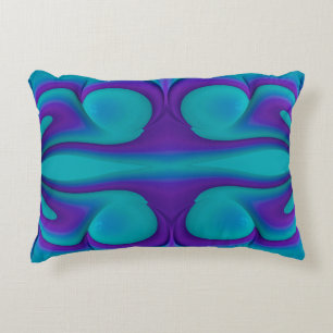 ~ SAPPHIRE AUES ~ Fraktal Design ~ Original ~ Dekokissen