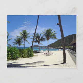 Sapphire Beach, St. Thomas, Jungfrau Islands Postkarte