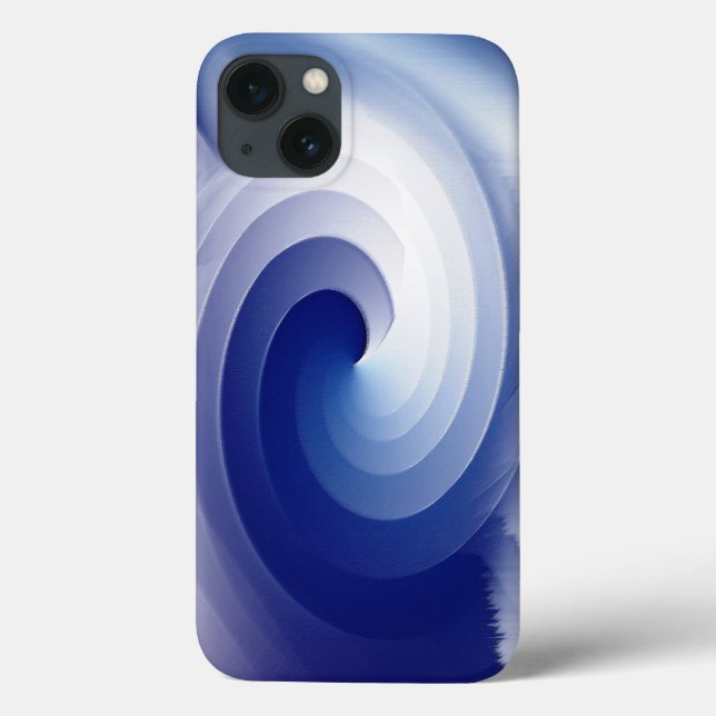 Sapphire-Blauer Sturm Case-Mate iPhone Hülle (Rückseite)