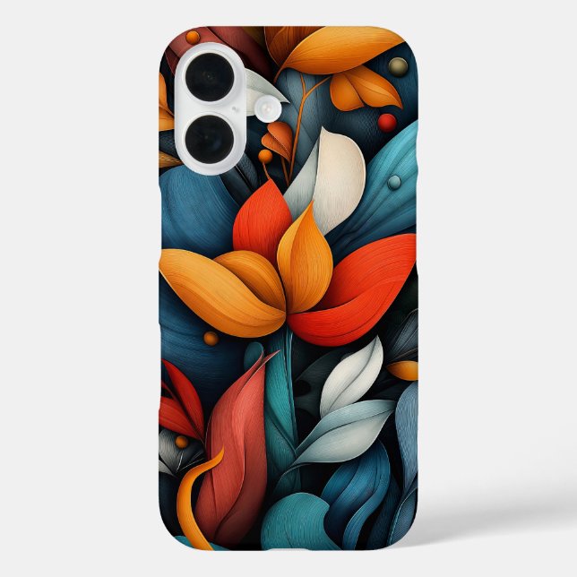 Sapphire Bloom Case-Mate iPhone Hülle (Rückseite)
