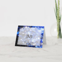 Sapphire Blue 45 Jahre Jubiläum Danke