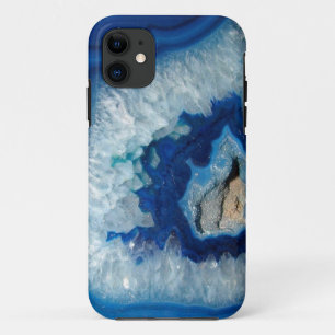 Sapphire Blue Agate Geode iPhone 5 Fall 11 Hülle