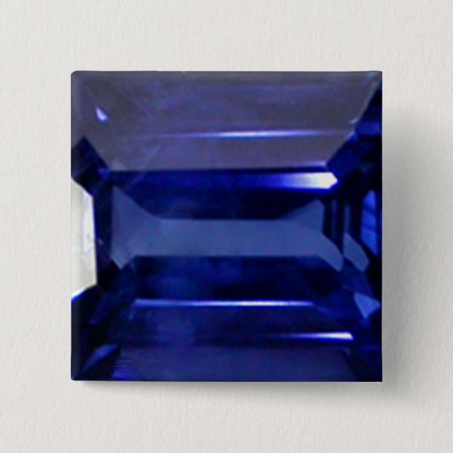 Sapphire Blue Button (Vorderseite)