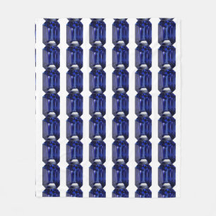 Sapphire Blue Fleecedecke