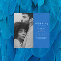 Sapphire Blue Foto Save the Date