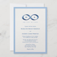 Sapphire Blue Infinity Hand Clasp Hochzeit Einladu
