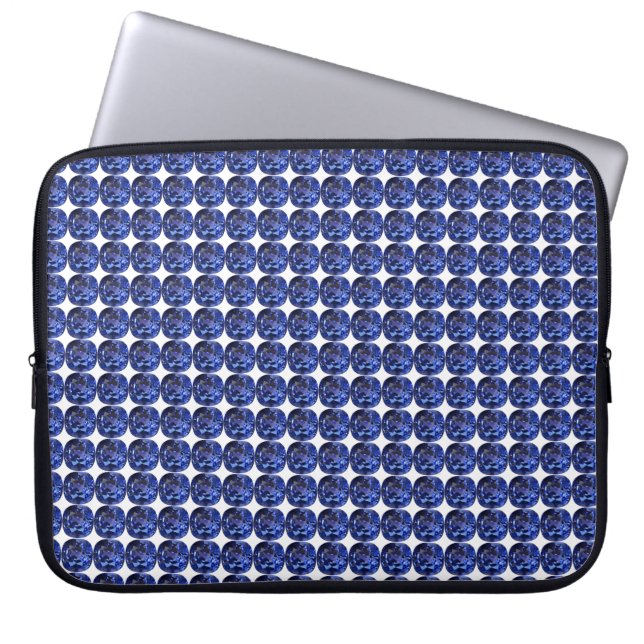 Sapphire Blue Laptopschutzhülle (Vorderseite)