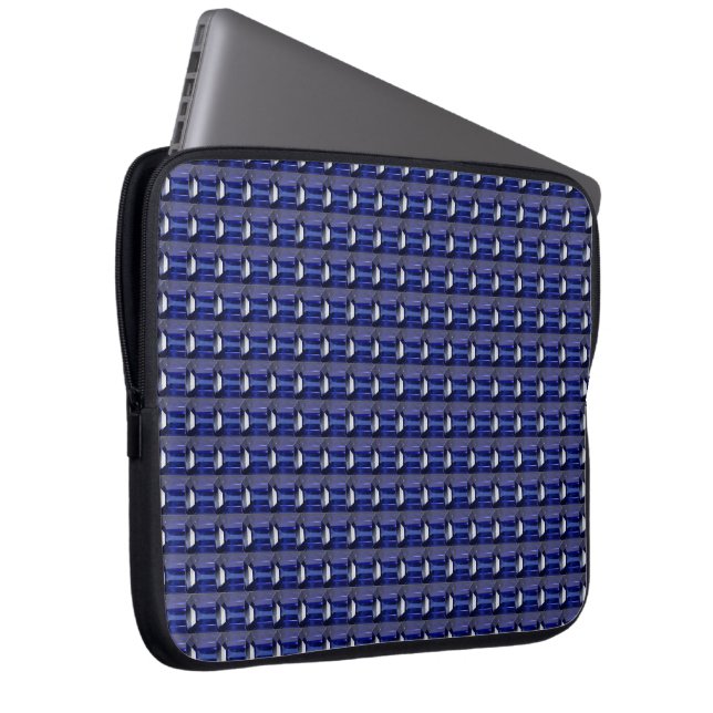 Sapphire Blue Laptopschutzhülle (Vorne Rechts)