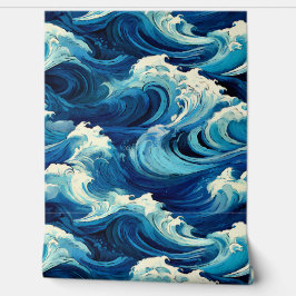 Sapphire Blue Ocean Tapete