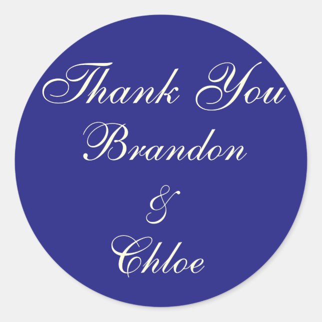 Sapphire Blue, Off White und Pearls Sticker (Vorderseite)