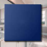 Sapphire Blue Solid Color | Classic | elegant Fliese<br><div class="desc">Sapphire Blue Solid Color | Classic | elegant | Trendy | Stilvoll | Geschenk</div>