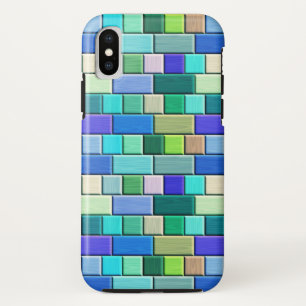 Sapphire Blue Tiles Case-Mate iPhone Hülle