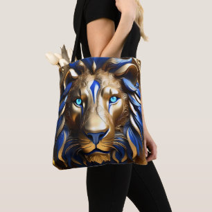Sapphire Blue und Gold Lion,