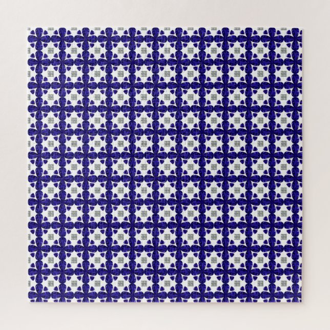 Sapphire Diamond Art, blau Puzzle (Vertikal)