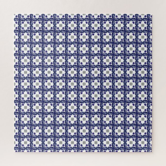 Sapphire Diamond Art, blau Puzzle (Vertikal)