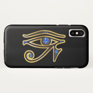 Sapphire Eye of Ra in Gold Case-Mate iPhone Hülle