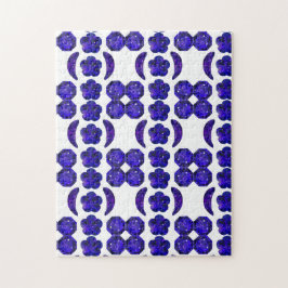 Sapphire Gemstone Blue Puzzle