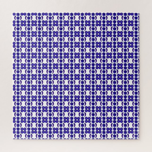 Sapphire Gemstone Blue Puzzle (Vertikal)