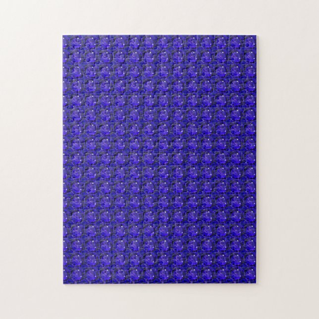 Sapphire Gemstone Blue Puzzle (Vertikal)