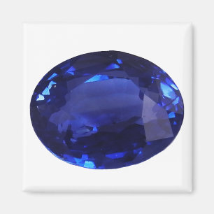 Sapphire Gemstone Magnet