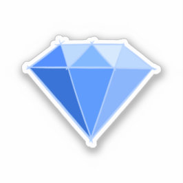 Sapphire Gemstone. Schmuck. 45 Hochzeitstag Aufkleber